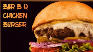 Easy Way To Make Bar B Q Chicken Burger