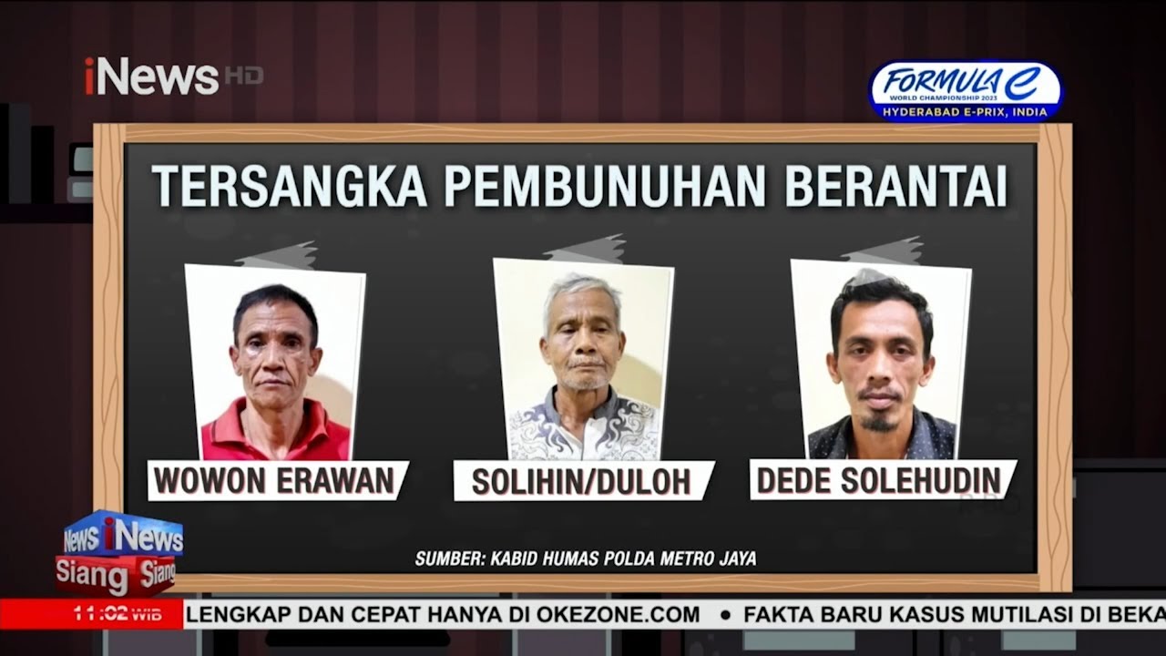 Mengungkap Fakta Pembunuhan Berantai Wowon CS 