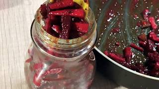 Instant vegetable pickle/ Spicy tangy semisweet Indian pickle/ Lock down recipe