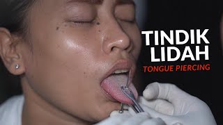 Tindik Lidah Tongue Piercing - Cara Menindik Lidah, 2 Sahabat Tindik Bareng di Studio Tindik Bandung