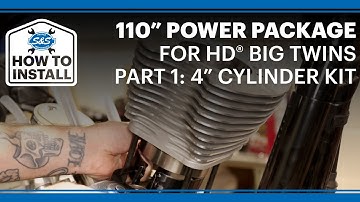 How to Install: S&S Cycle Power Pack-Part 1: 4" Cylinder Kit