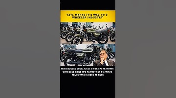 Tata Enters The 2-Wheeler Market With A Stunning 125cc Bike | 90kmpl Mileage | Game Changer Alert!