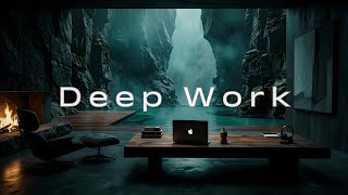 Focus Music &amp; Chillout Work Beats | Cinematic Canyon Workspace for Deep Concentration