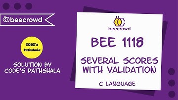 beecrowd Problem 1118 - "Several Scores with Validation "  solution( Bangla ) | C language