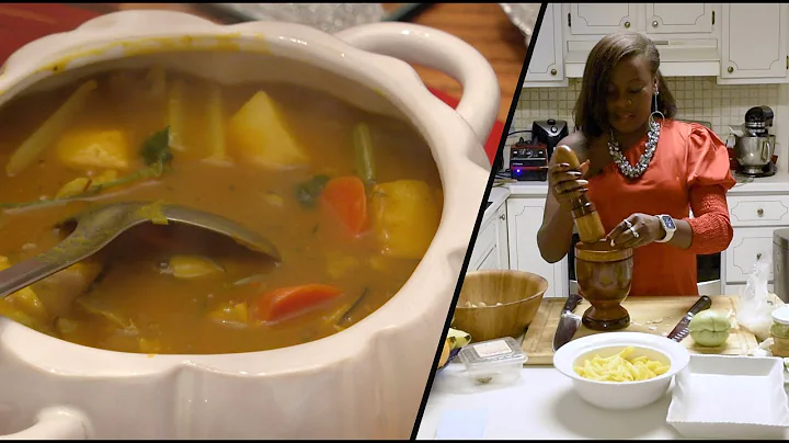 Making soup joumou, a Haitian holiday tradition