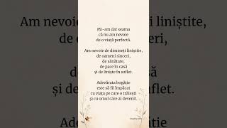 Adevărata bogăție este liniștea | muukly