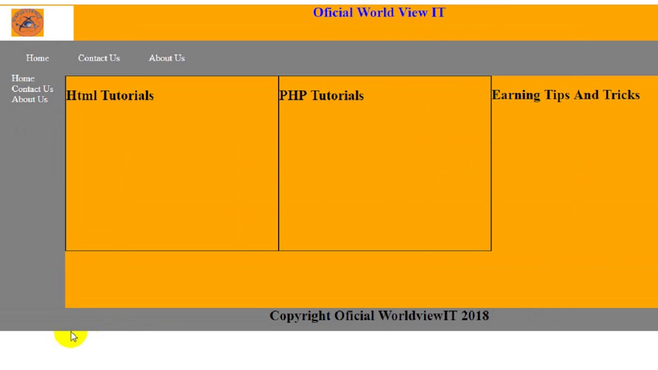 Html Tutorial For Beginners in Urdu Hindi WVIT Part - 23 Html Website ...