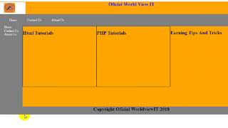Html Tutorial For Beginners in Urdu Hindi WVIT Part - 23 Html Website Project