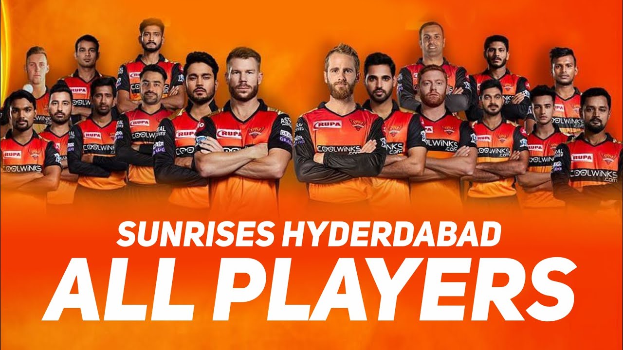 Sunrisers Hyderabad 2020 Team SRH team players list with price srh practice 2020IPL Team Squad 2020