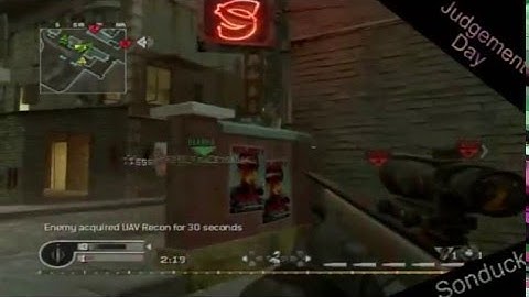 Sonduck - "Judgement Day" noscope cod4 Montage