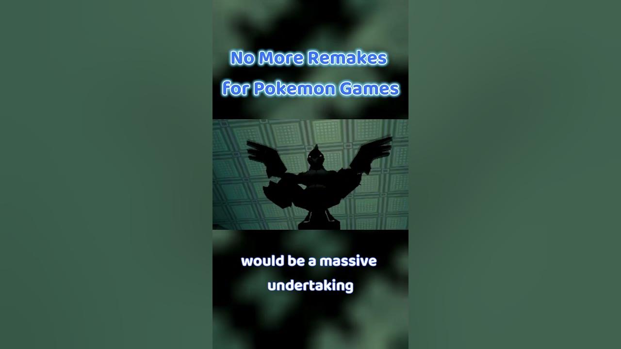 Pokemon Games Remakes Do we Really Need Them Anymore? YouTube