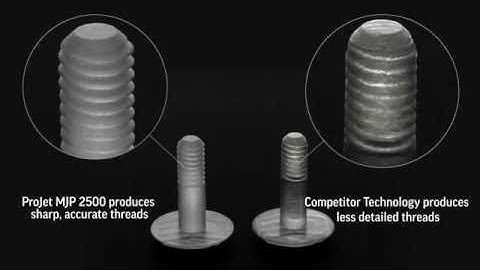 Why Part Quality, Print Speed and Ease of Use Matter with the ProJet MJP 2500 Series