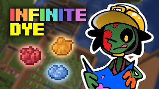 I made a Dye Factory in Minecraft