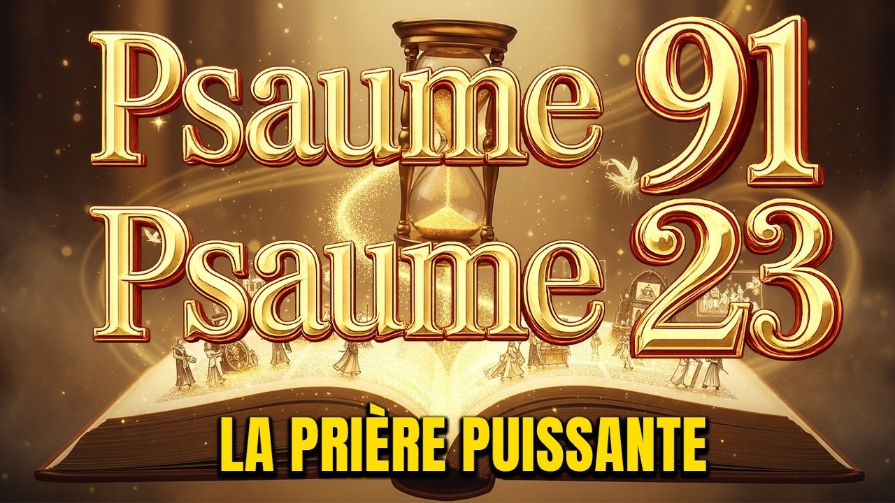 PRIÈRE DU JOUR 09 MARS – PSAUME 91 et PSAUME 23–Les deux PRIÈRES LES PLUS PUISSANTES de la BIBLE
