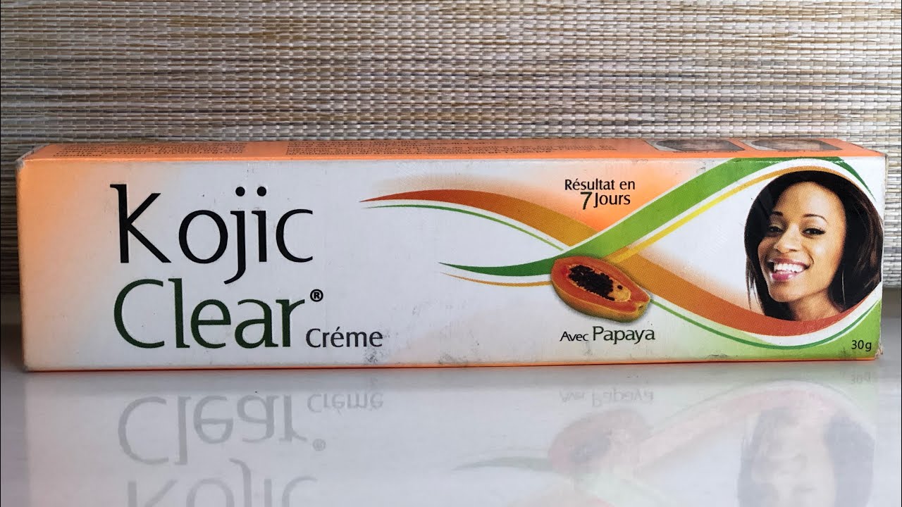 Kojic Clear Cream With Papaya WhiteningTube Review Most Active Tube