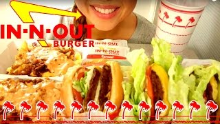 In-N-Out Burger Mukbang 먹방 Asmr American Food Eating Show Eating Sounds Suellasmr