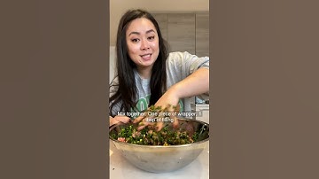 Pork and Chives Dumplings - Lunar New Year Lucky Food