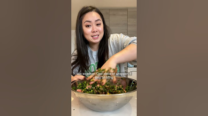 Pork and Chives Dumplings - Lunar New Year Lucky Food