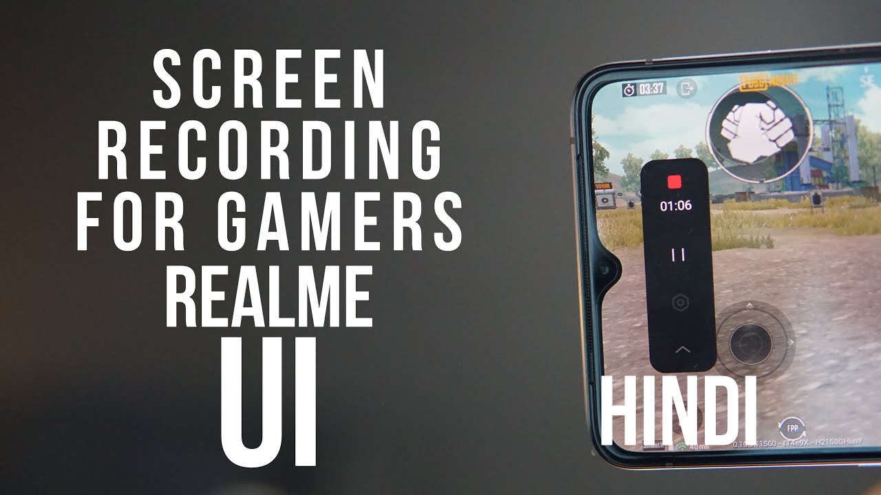 Realme Ui Screen Recording Option Tested In Game Audio Microphone Audio How It Works Youtube - recording music videos in roblox without ui