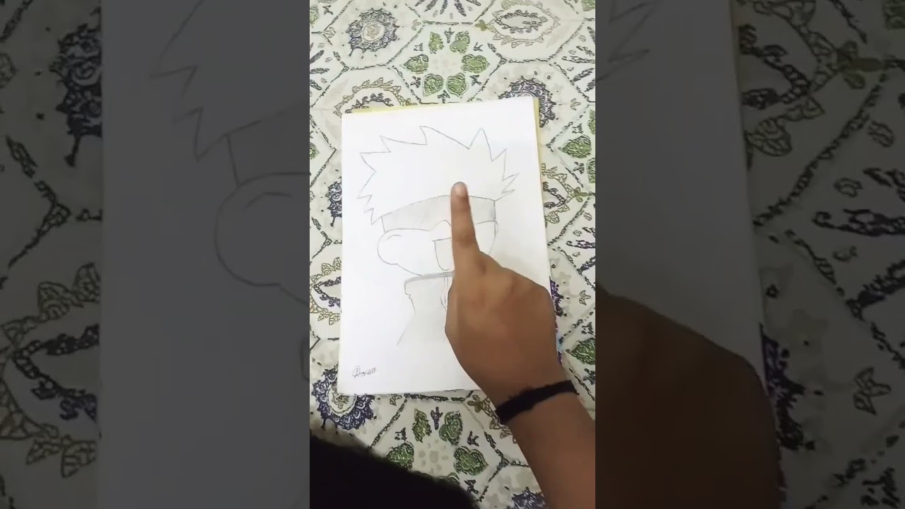 My gojo drawing ubgrade 😁😱 