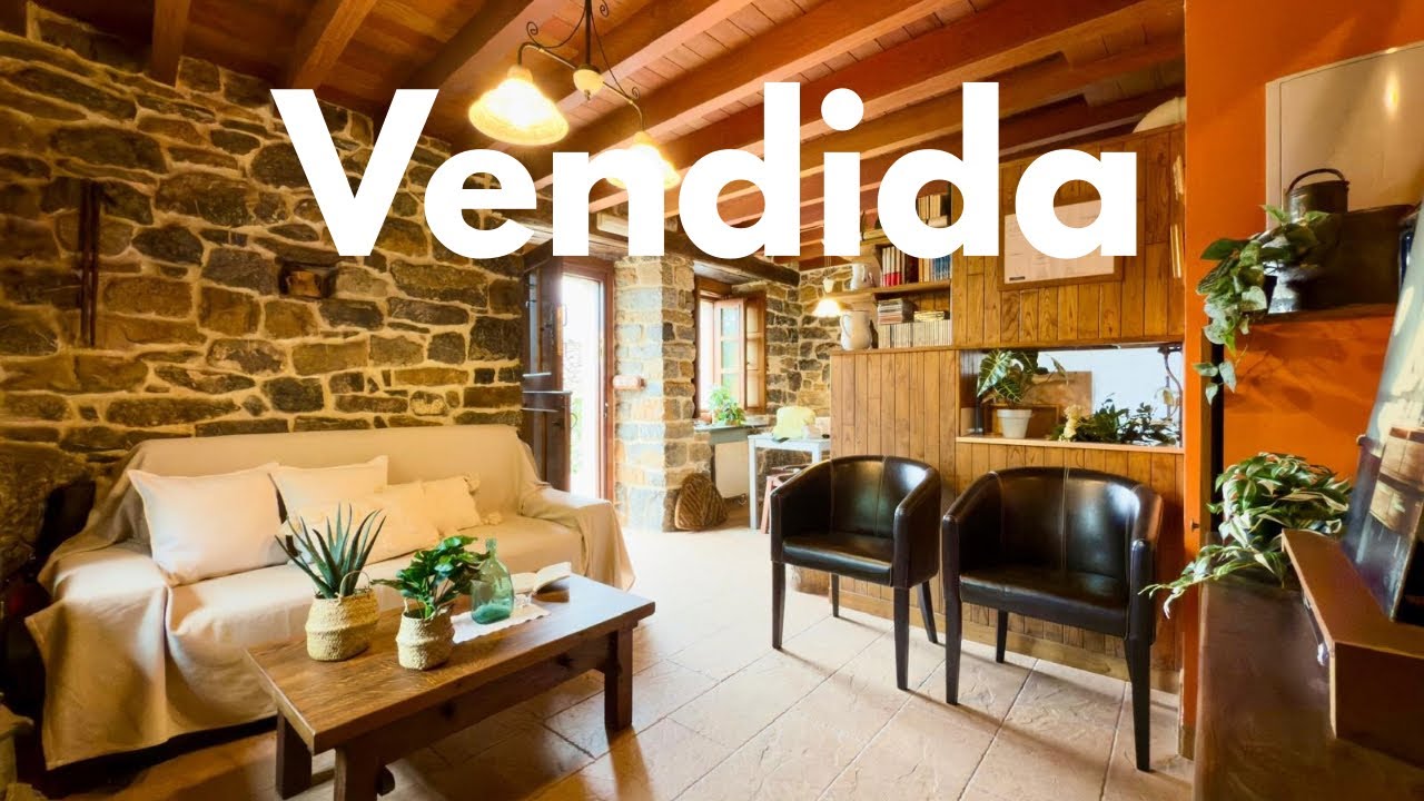 🗝️VENDIDA🗝️👉🏻🏡Casa de Piedra en Parque Somiedo 🌳🌲 con vistas 🏞️🌄 #casaenventa #asturias 