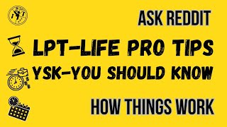 Reddit Advice | LPT for Pooping at a friends or SOs home | YSK LPT