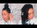 Mini Twists On Natural Hair | Protective Style