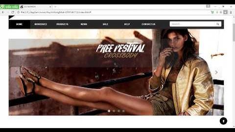 [Bài 9 - Website Shop thời trang] Hướng dẫn Thiết kế giao diện website đẹp bằng HTML5 và CSS3