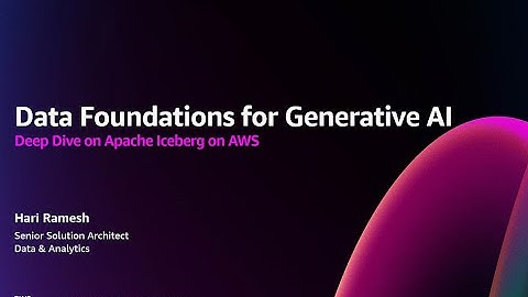 Deep Dive into Apache Iceberg | Architecture| Features | Integration with Amazon SageMaker