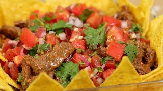 Taco Salad (Spicy Salsa and Taco Meat Recipe) | Cooking with Dog