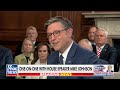 Speaker Johnson and House Republicans Join Hannity at U.S. Capitol