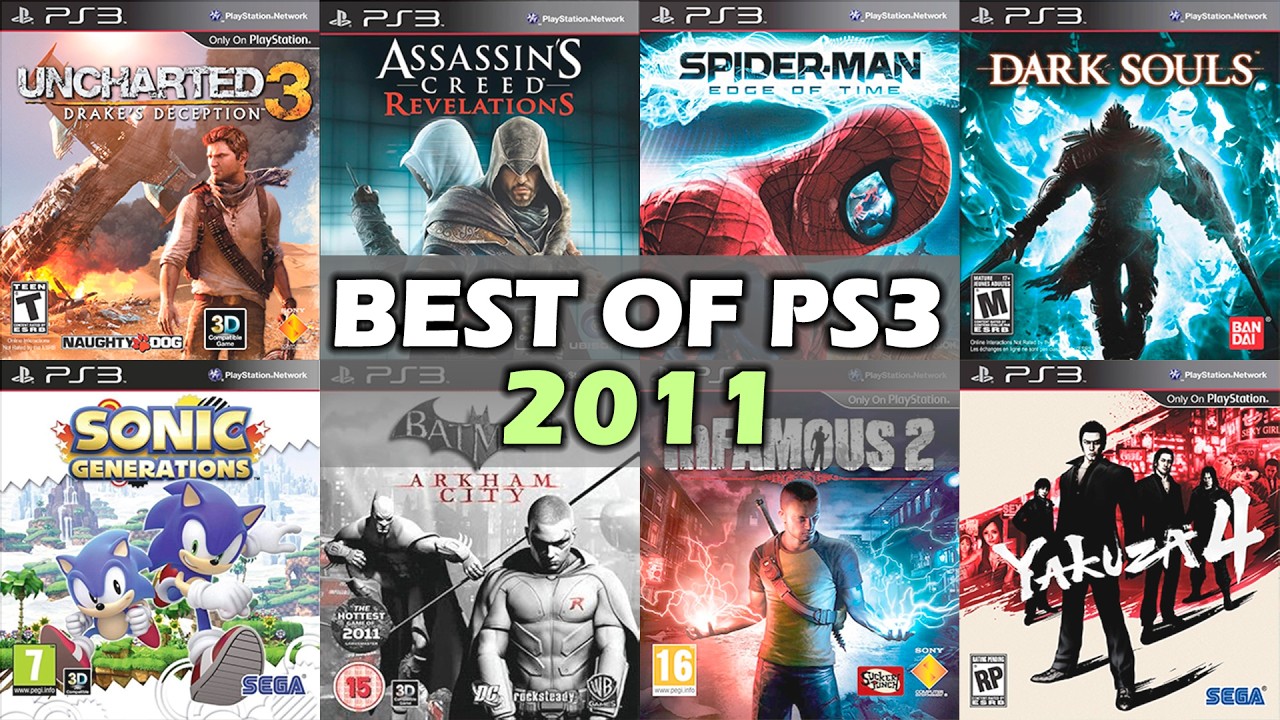 THE 40 BEST PS3 GAMES RELEASED IN 2011 - YouTube
