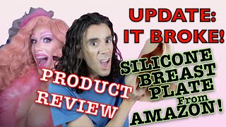 UPDATE: MY BREAST PLATE BROKE! (So I Cut It Into A Bib...) Drag Queen Product Review!!