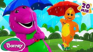 Rain Rain Go Away & More Songs! | Sing-Along | Barney the Dinosaur