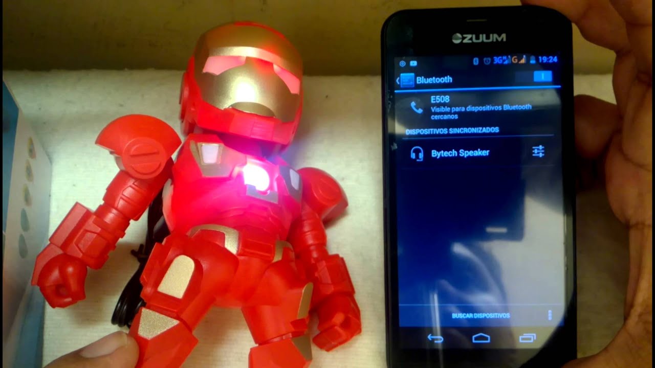 Heng Lian Bocina Hl B173 Ironman Accesorios y funciones Basicas - YouTube