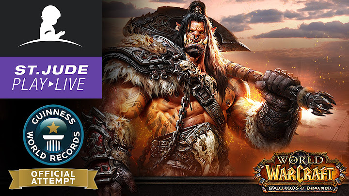 Guinness World Record for Longest Marathon of World of Warcraft