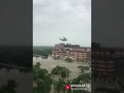 Helicopter rescue in Kerala