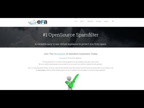 eFa4 (Email Filter Appliance) Antispam Installation and Configurations