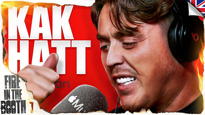 Kak Hatt - Fire in the Booth 🇬🇧