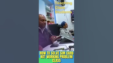 Sim Card Not Working | Fault Tracing #youtubeshorts #shorts #shortvide