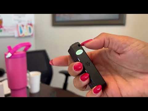 AFFETUNI 128GB Magnetic AI Voice Recorder – Smart Audio Recorder with GPT-5