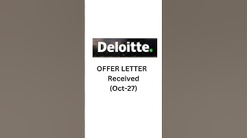 Deloitte Onboarding Update 2023 | Deloitte Offer letter Received | #deloitte #onboarding #2023batch