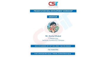 CSITAN Chitwan | Presentation Development Workshop