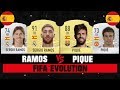 RAMOS VS PIQUE FIFA EVOLUTION 😱🔥| FIFA 07 - FIFA 20