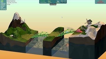 Poly Bridge Alpine Meadows 1-6 16m Two Part Bridge