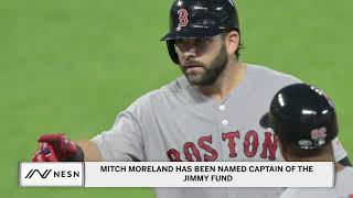 Mitch Moreland Has Been Named Captain Of The Jimmy Fund To Help Raise Money To Strike Out Cancer