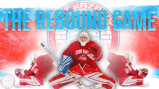 HOW TO WIN EVERY REBOUND GAME | 5 RULES FROM UNIVERSITY HOCKEY GOALIE screenshot 5