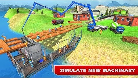 Train Bridge Construction: Railroad Building Android Gameplay