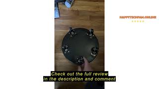 Review PATIKIL Low Roller Seat Wheel Stool Chair PU Leather Rolling Stool Seats Short Low Rolling St