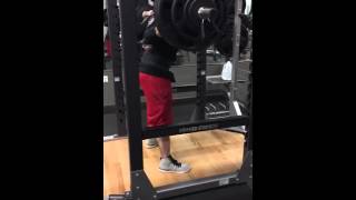 380 squat for a single